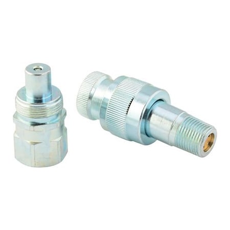 Bva Hydraulics BVA Hydraulic Coupler Regular Flow Set 3/8in-18 NPTF CR38